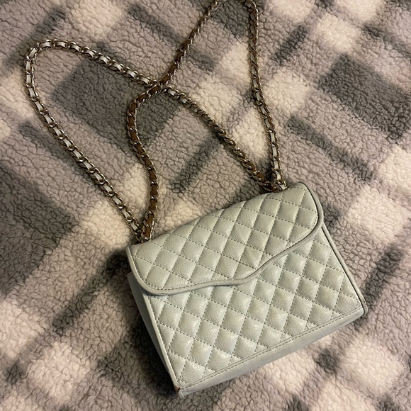 Rebecca minkoff light blue crossbody - Picture 2 of 4